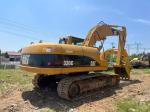 320C Used CAT Excavator Caterpillar 20 Ton Excavator Safety Operation Japan