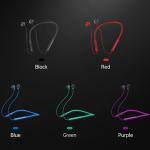 Dustproof Wireless Earbuds Neckband , 110mAh Ipx5 Bluetooth Earphones