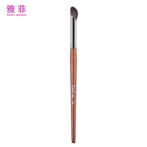 Quality TOUCH UP 30 Nose Shadow Brush Custom Logo Animal Hair Copper Ferrule Wooden Handle Premium Quality OEM ODM Factory wholesale