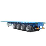 40-80FT Customizable Platform Semitrailer High Bed Truck Trailer