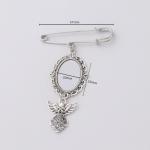 Sublimation Blank Metal Brooch Pendants Sublimation Brooches Pendant