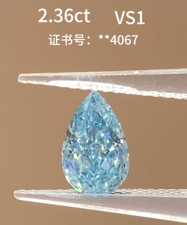 Man Made Real Diamonds Blue Diamonds Loose Lab Made Diamond Prime Source Pear Diamond