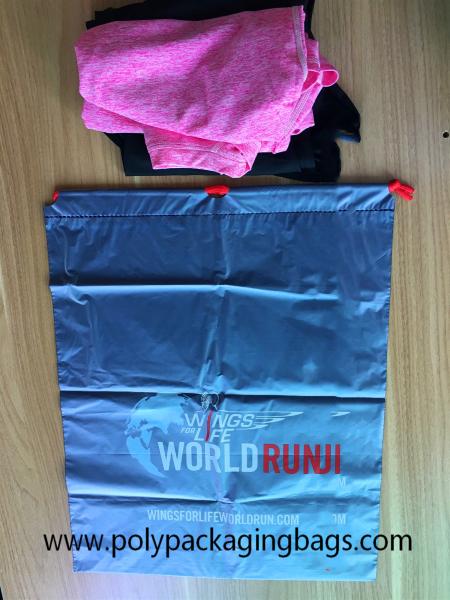 Produced foreign high-end CPE stringing bag bundle pocket clothes underwear