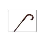 Wooden Handle Auto Open Windproof Straight Umbrella With Fiberglass Shaft