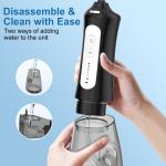 300ml Ipx7 Mini Air Travel Power Flossers USB Pick Teeth Cleaning Electric