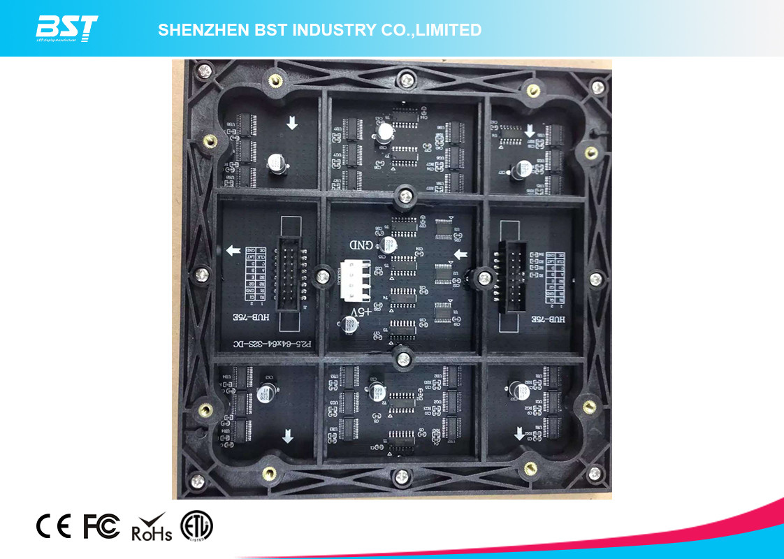 1920Hz P4.8mm Indoor Full Color Led Screen Video Wall Panel , with 250mmX250mm module