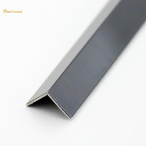 Quality Hairline Stainless Steel Floor Transition Strip L Profile Sustainable wholesale