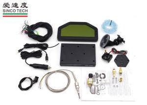 Quality Motorcycle Oil Temperature Gauge, 6.5 Inch Digital Car Gauges DO904 LCD Screen wholesale