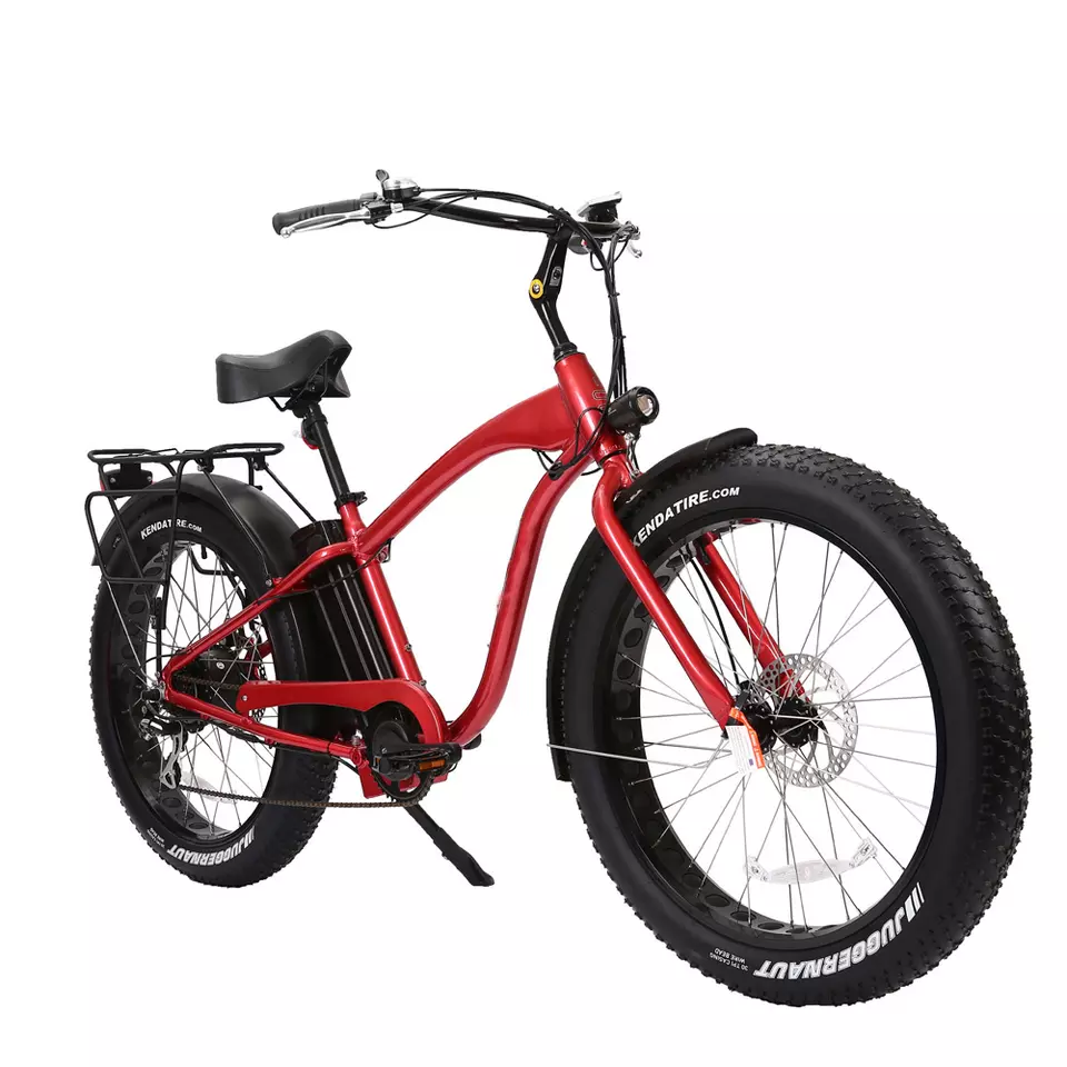 65 Cell Swordfish Airbag Shock Absorption Electric City Bike for Smooth Urban Travel