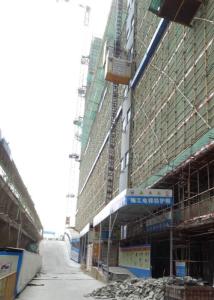 Quality SC200BZ Construction Material Lifting Hoist Payload Capacity 2000 KG Per Cage wholesale