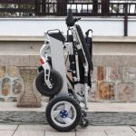 9.6AH Lithium Battery Foldable Electric Wheelchair For Disabled