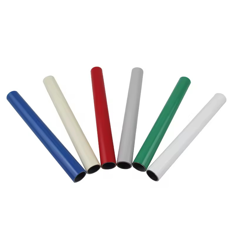 28mm Colorful PE/ABS Coated Lean Tube With Connector For Flexible Assembly Worktable