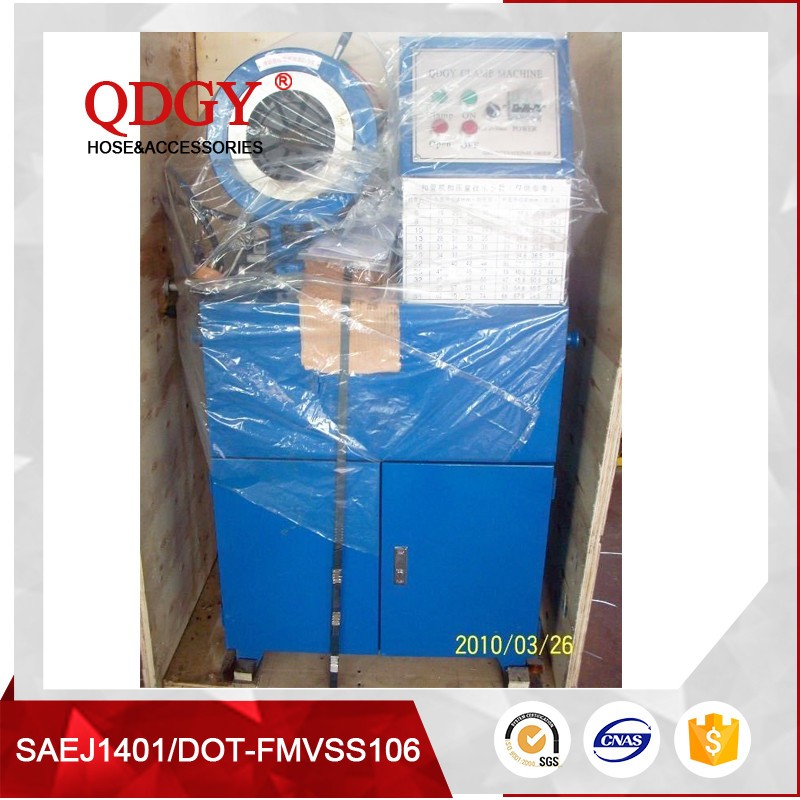 crimping die 1/8"-2" 6mm-51mm high pressure hydraulic brake hose crimping pressing machine with 12 sets free mould dies