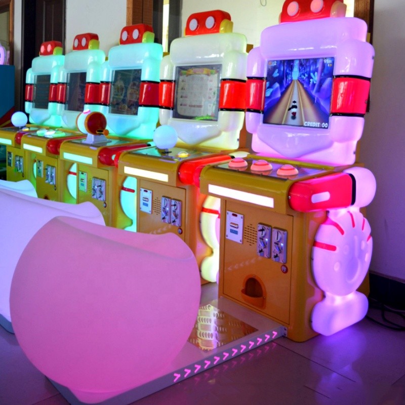 Amusement Park Kids Arcade Machine Robot Delux Simulator Racing / Shooting / Fishing Video Arcade Game Machine