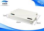 19 Inch 12 Port Fiber Optic Cable Termination Patch Panel Without Adapters