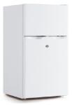 Double Door Manual Defrost Fridge Freezer , Low Noise Top Freezer Fridge