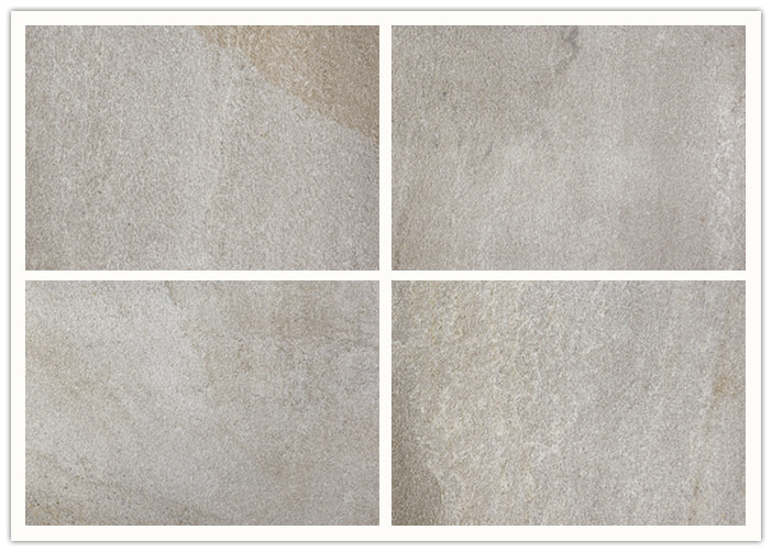 Custom Made Outdoor Stone Look Porcelain Tile Acid Resistant Matte Surface Sandstone Porcelain Tiles