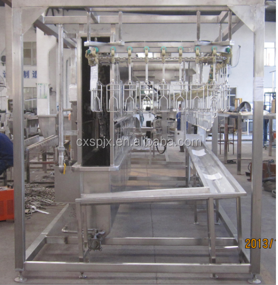 300-500 Chicken/h Automatic Slaughtering Machine Halal Chicken Abattoir Equipment