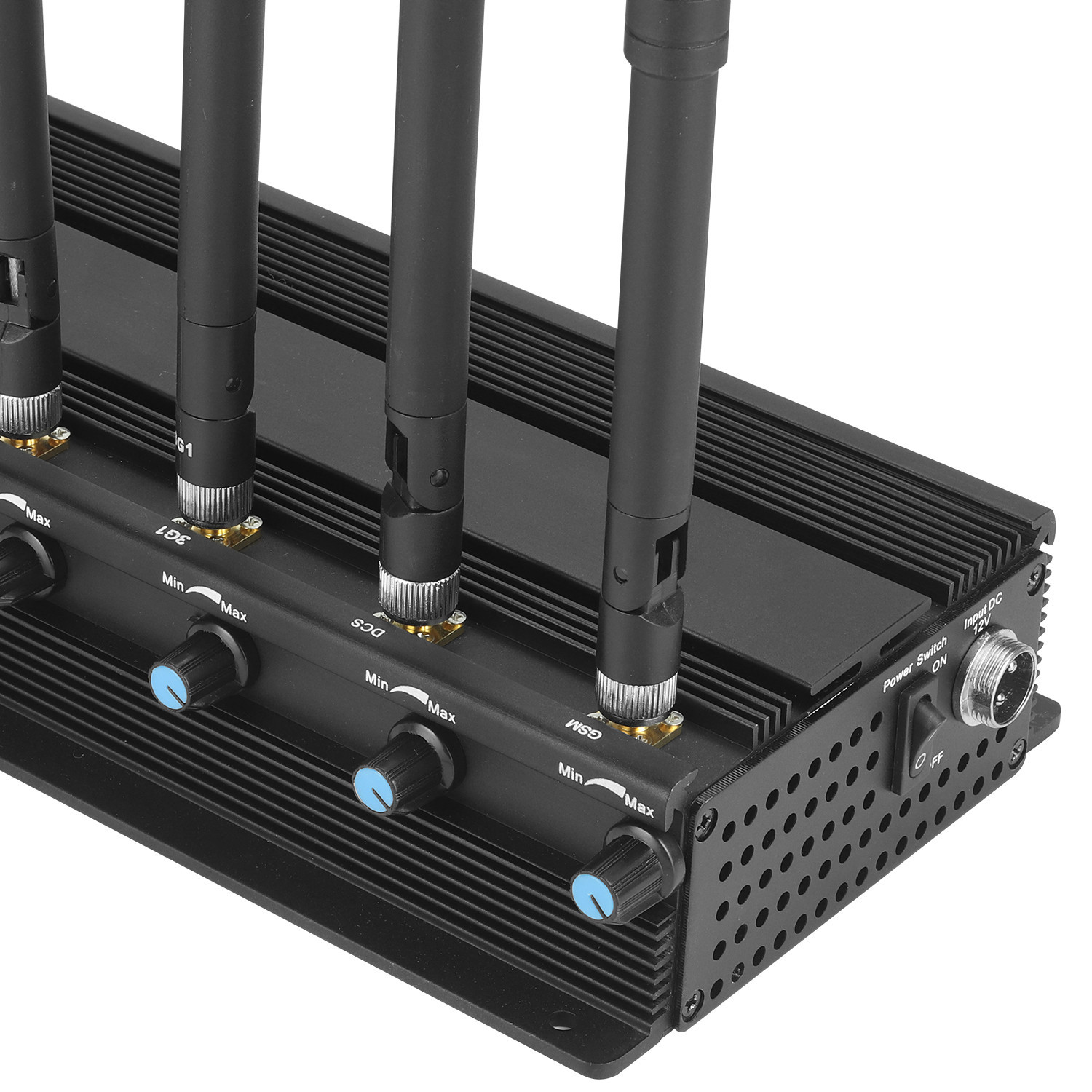 Adjustable 20 watt 8 Antennas High Power GPS/ WiFi/ 4G(LTE+Wimax)/ 5G Jammer