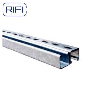 China Steel C Channel 41X21mm Galvanised Black or zinc Finished on sale