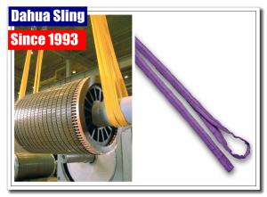 Quality Customized Size Flexible Endless Round Slings 100% Polyester For Steel Mesh wholesale