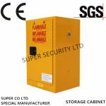 SSM100012P Metal Portable Chemical Storage Cabinet With Single Door Flammable
