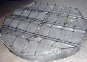 Quality Oil Mist Separation Demister Pad 316L Stainless Steel Wave Type wholesale