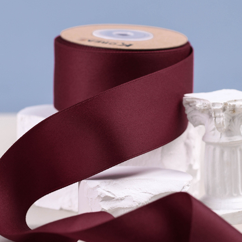 10mm-38mm*50y Polyester Cotton Ribbon Customized Color Cotton Ribbon