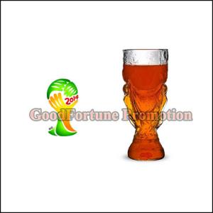 Quality New promotion gift creative product football fan gift FIFA WORLD CUP glass beer wiine cup wholesale