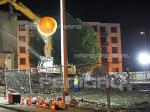 Tripod lighting balloon LED400w for safety illumination at construction site