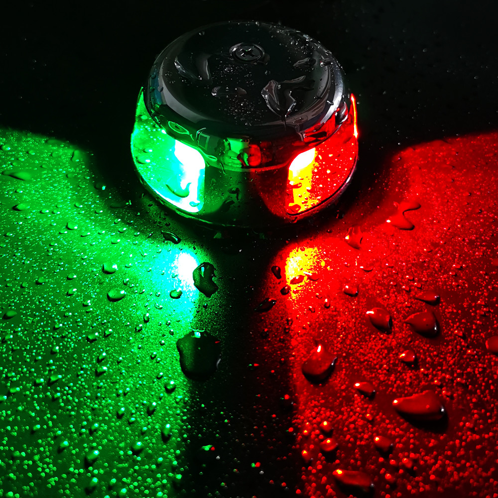 ISO IP66 Boat Yacht Steel Led Marine Navigation Lights Portable