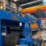 730KW Sheet Metal Uncoiling and Leveling Shearing Production Line for Long