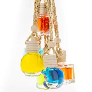 China OEM Glass Diffuser Bottles Hanging Fragrance 6Ml 7Ml on sale