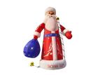 Holiday Oxford cloth christmas inflatable gift bag Santa Claus for advertising