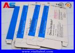 5 Vials 2ml Pharmaceutical Packaging Box Printing And Paper Glass Ampoule