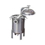 Assurance Small Stainless Steel Bag Filter Vessel for Machinery Repair Shops