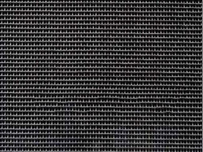 Black ASTM Standard 200mesh Titanium Wire Mesh With Square Hole