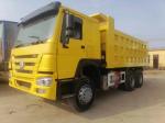6X4 371 HOWO Tipper Used Dump Trucks 20 30 50 70 100 Ton Horsepower 351-450hp