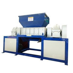 China Crush Function Professional PLC Controlled Double Shaft Shredder for Industrial Waste on sale