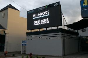 Quality AC240V Outdoor LED Advertising Signs 5500cd/m2 960*960mm Aluminum Alloy wholesale