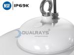Espaially For Food Industry NSF Certificated UFO High Bay Light IP69K IK10 200W
