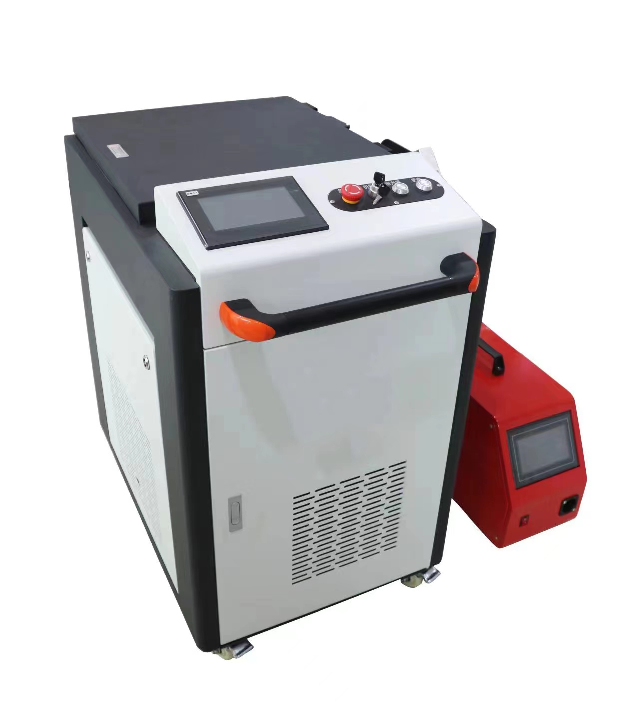 220V Portable Spot Welder Welded Hand-Held Laser Welding Machine Rated Capacity 1500W