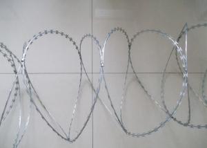 Quality Hot Dipped Galvanized Clips Razor Barbed Blade Wire Livestock Fence Panels wholesale