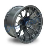Shuran New Starshine-419 Gunmetal Aluminum 14 Inch Golf Cart Wheels