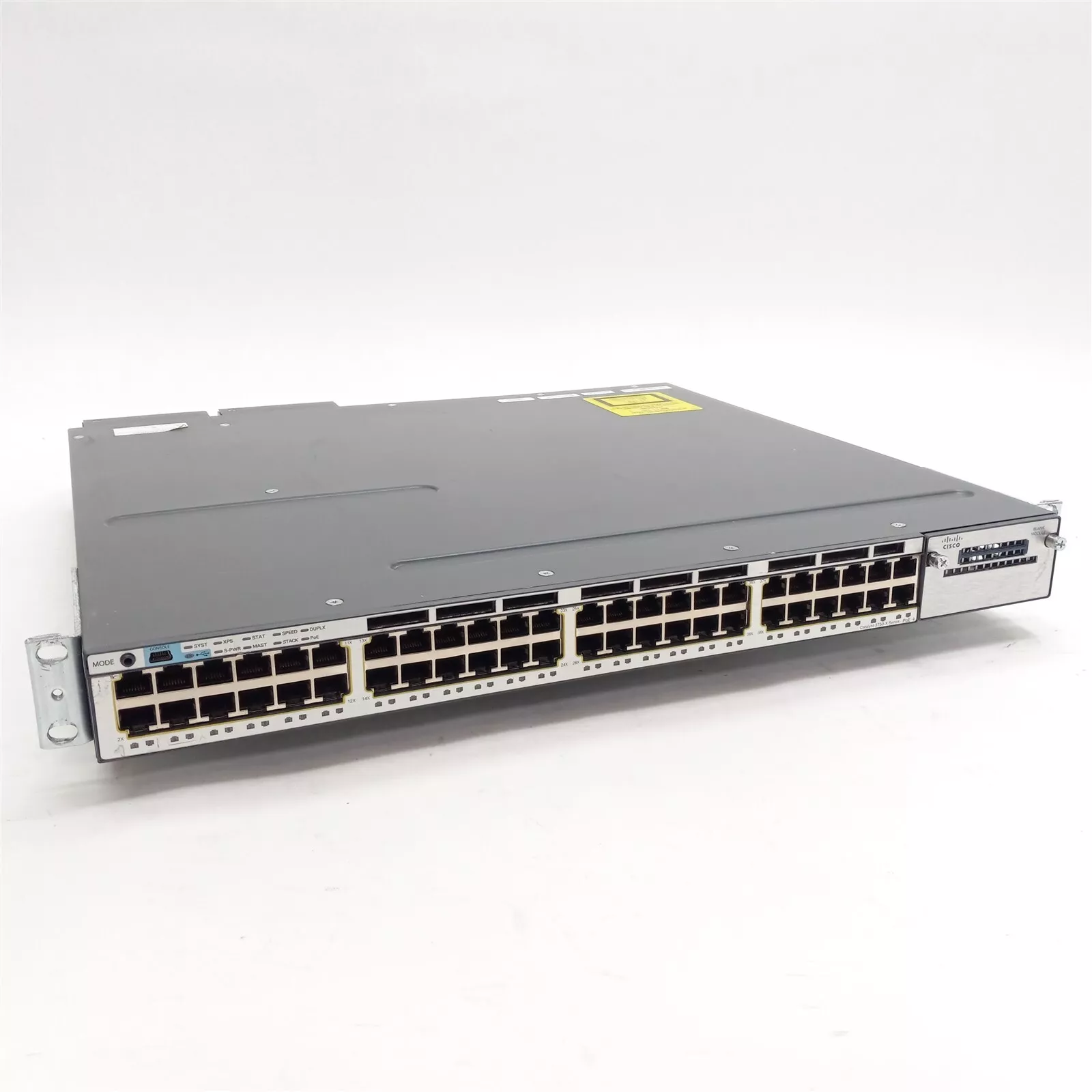 WS-C3750X-48PF-L 3750X 48 Port Full PoE Switch Switch Capacity Suitable for Workstation