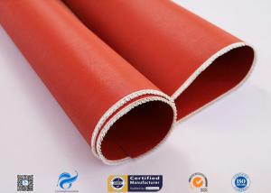 Quality 0.85mm Silicone Coated Fiberglass Fabric 260℃ High Temperaturer Resistant wholesale