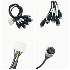 Quality Gx12 4 Pin Copper Automotive Wiring Harness Custom Male Female Wiring Harness wholesale