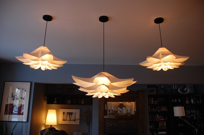Modern Designer Chandelier Living Room Fabric Hanglamp Normann Copenhagen Suspension Lamp(WH-MI-384)