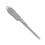Pen style Digital Meat Thermometer For OIl Deep Fry BBQ Grill Smoker