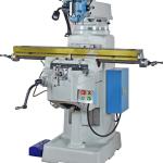 430mm Overarm Travel Metal Turret Milling Machine Vertical 1270*254 Table